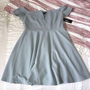 Lulus off the shoulder dress